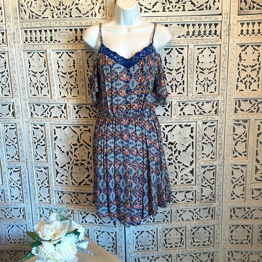 Blue Mosaic Dress